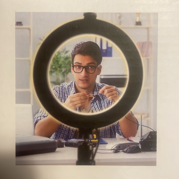 Ring Light LED BIRL815  8 " 10 light levels for Smartphone - Picture 5 of 6